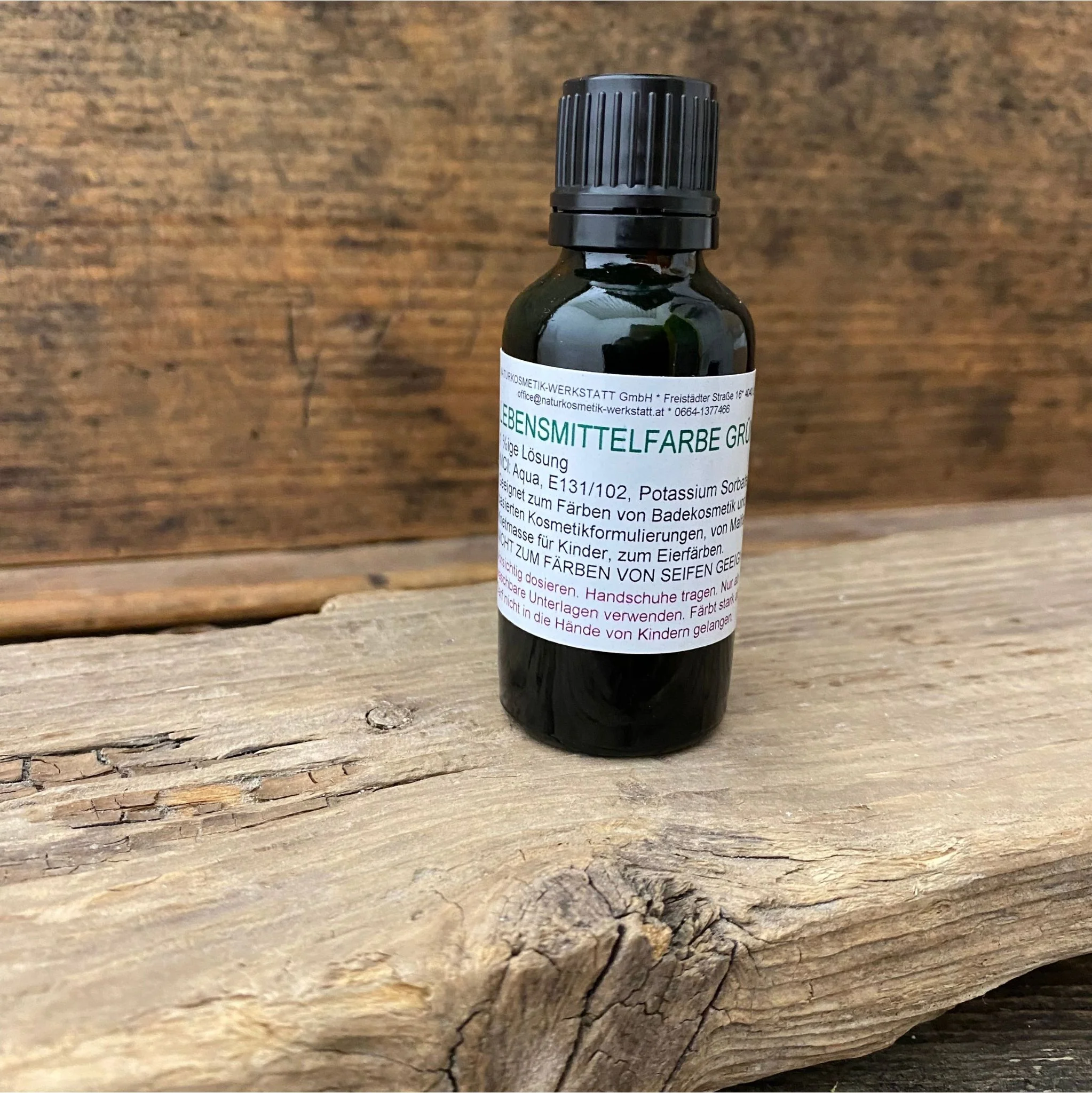 Lebensmittelfarbe Grün, 1 %ige Lösung - 30 ml - Image 2