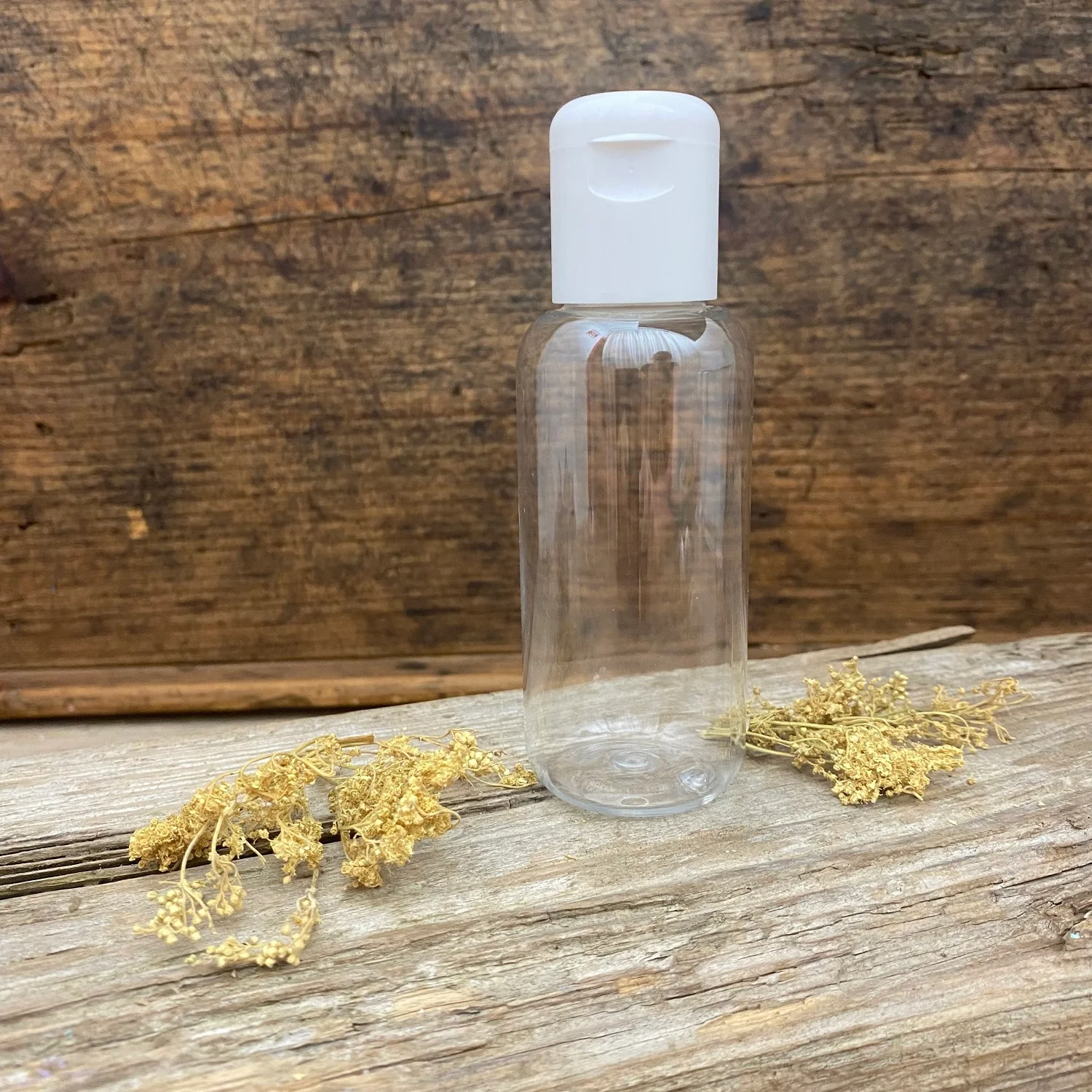 PET Flasche Optima 100 ml, Klappverschluss
